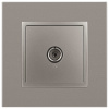 Розетка ЭРА Elegance 14-3101-16 TV одиночная, титан Б0065760