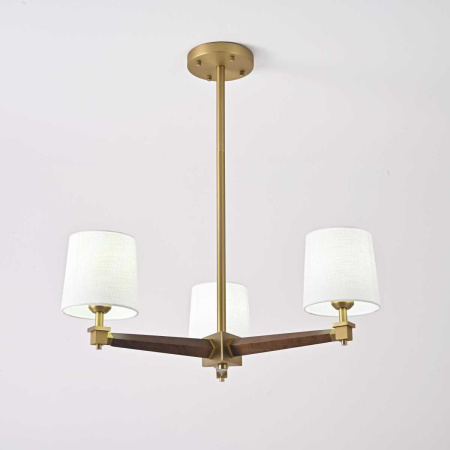 Подвесная люстра Imperium Loft Jorgenson D70 White/Dark Wood 203579-26