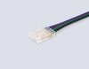 Соединитель гибкий односторонний AMBRELLA LIGHT ILLUMINATION COB RGB 12/24V для лент 10mm (4 конт.) (5шт. в комплекте) GS7411