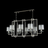Подвесная люстра Crystal Lux Nicolas SP8 L1000 Nickel/White