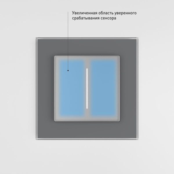 Сенсорный диммер Werkel (Умный дом) с подсветкой серебряный W3443106 a063596