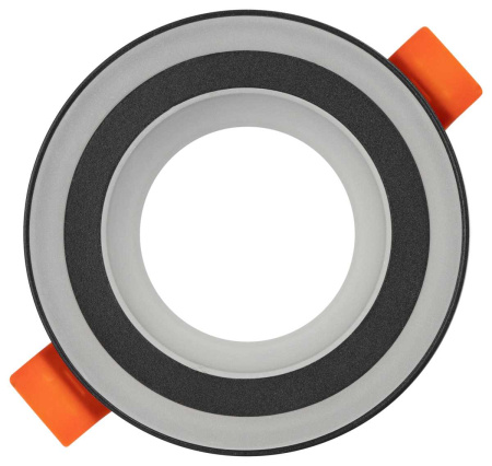 Светильник встраиваемый ЭРА DK113 BK под лампу GX53 черный Б0059788