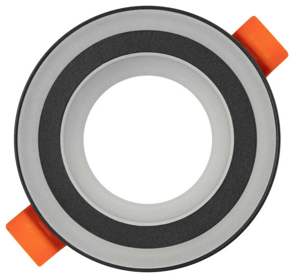 Светильник встраиваемый ЭРА DK113 BK под лампу GX53 черный Б0059788