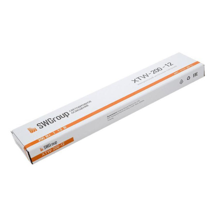 Блок питания SWG 12V 200W IP67 16,6A XTW-200-12 003071