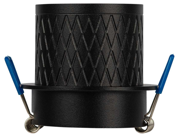 Светильник встраиваемый декоративный ЭРА DK112 BK под лампу MR16 GU5.3 черный Б0058436