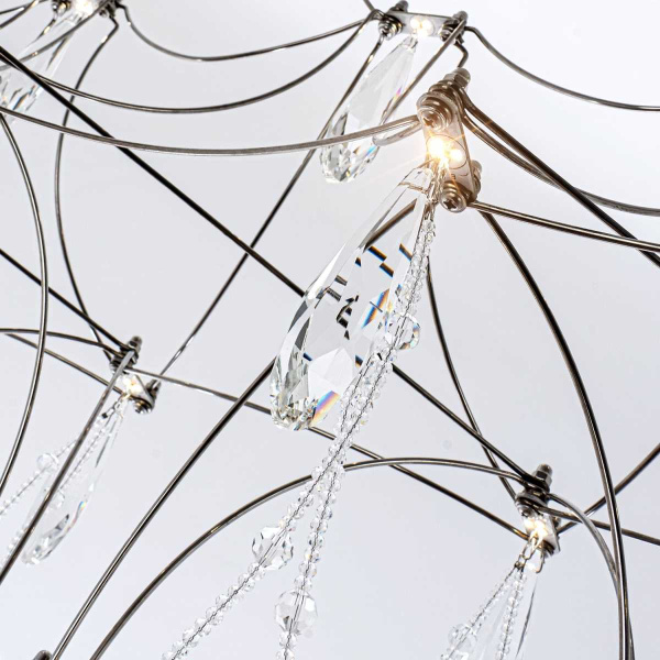 Подвесная светодиодная люстра Modelux Premium ML.5603.1200P СН