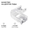 Комплект соединителей монтажный для профиля 08-01/05, внутренний угол, 2 шт. Apeyron С-08-01-1