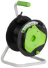 Удлинитель силовой ЭРА GREEN LINE GAZ-2x1-20m Greenline на катушке пластик 1 розетка без заземления 20м ПВС 2x1мм2 Б0065120