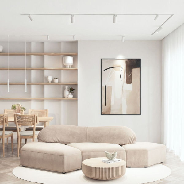 Трековый светодиодный светильник Denkirs Simple Spot DK8210-WH