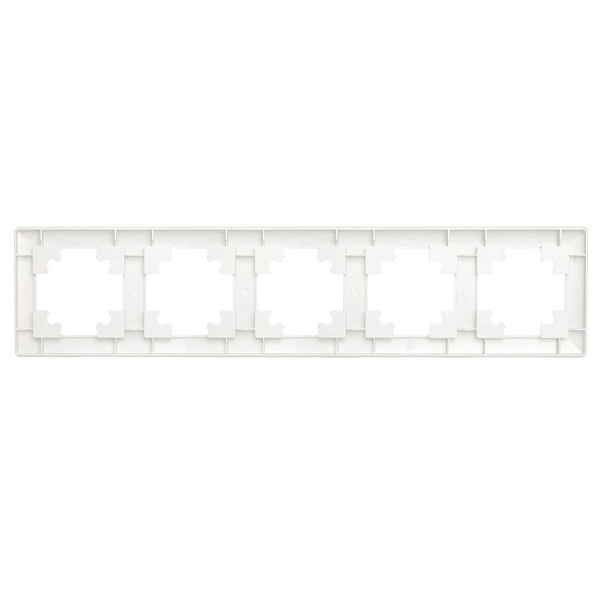 Рамка 5-постовая Stekker Катрин белый PFR00-7005-01 39796