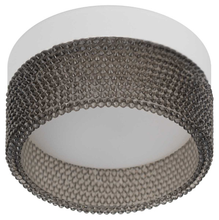 Светильник встраиваемый ЭРА DK97 WH/BK под лампу GX53 белый/черный Б0057457