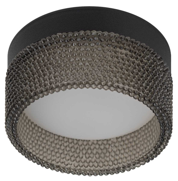 Светильник встраиваемый ЭРА DK97 BK/BK под лампу GX53 черный Б0057459