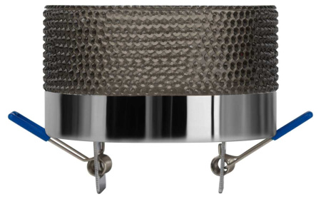 Светильник встраиваемый ЭРА DK97 CH/BK под лампу GX53 хром/черный Б0057462