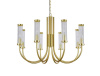 Подвесная люстра Newport 4558/C mat.gold М0071610