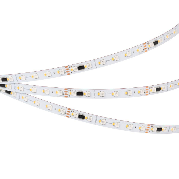 Светодиодная лента Arlight Бегущий огонь 6W/m 60Led/m 5060/2835SMD разноцветный/холодный белый 5M SPI-BA120-12mm 24V RGBW-White-PX6-BPT 040622