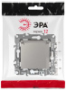 Розетка ЭРА Серия 12 12-2103-16 2P+E Schuko со шторками с крышкой 16А-250В титан Б0065722