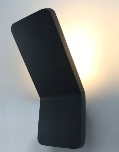 Настенный светодиодный светильник Arte Lamp Scorcio A8053AL-1GY Настенный светодиодный светильник Arte Lamp Scorcio A8053AL-1GY