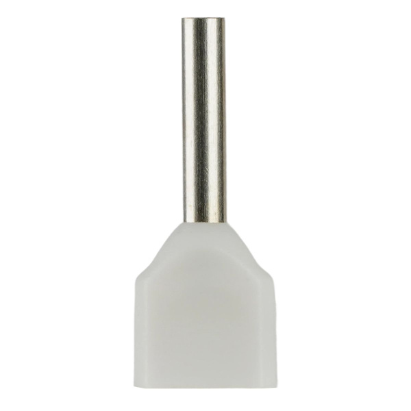 Наконечник штыревой втулочный изолированный НШВИ(2) 0,5-8 (DIY упаковка 25 шт) LD406-0508 50401