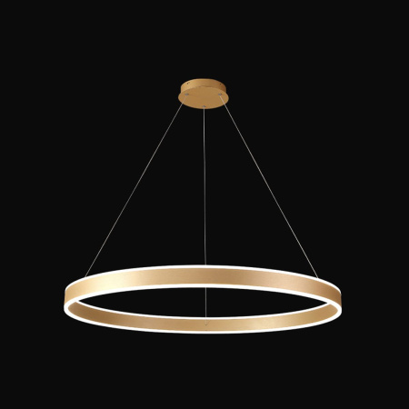 Подвесная люстра Crystal Lux MUCHOS SP88W LED D1000 GOLD