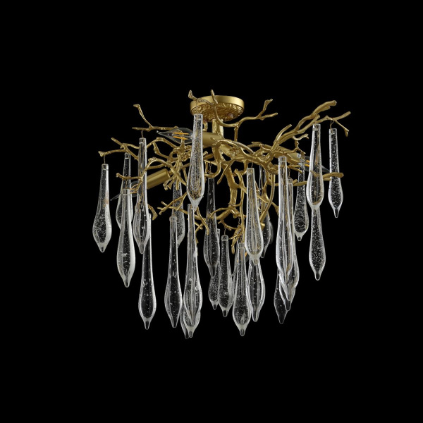 Потолочная люстра Crystal Lux Reina PL5 D600 Gold Pearl