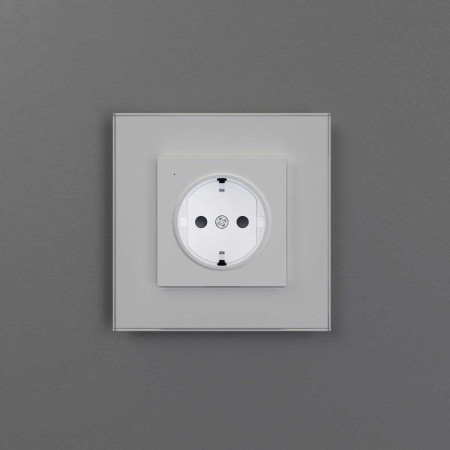 Розетка с подсветкой Werkel белый a069612