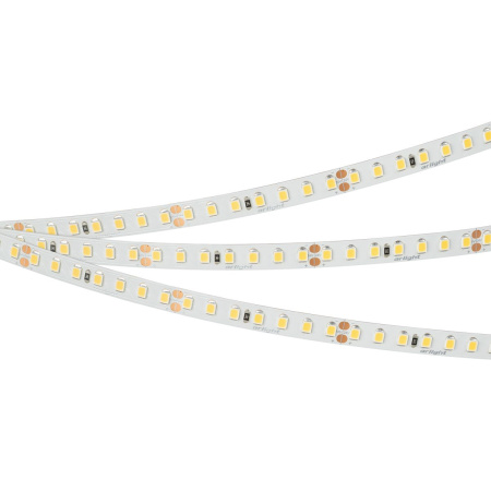 Светодиодная лента Arlight 5W/m 140Led/m 2835SMD теплый белый 5M UL-A140-8mm 24V Warm3000 046971