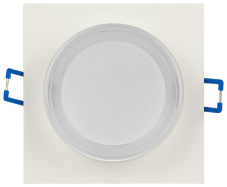 Светильник встраиваемый декоративный ЭРА DK108 WH под лампу MR16 GU5.3 белый Б0058398