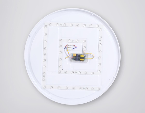 Потолочный светодиодный светильник Ambrella light черный/светлое дерево FZ1326