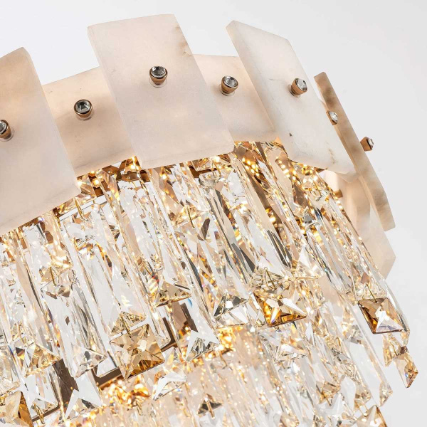 Подвесная светодиодная люстра Modelux Premium ML.6980.900P GD