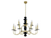 Подвесная люстра Newport 3878+4/С brass М0070883