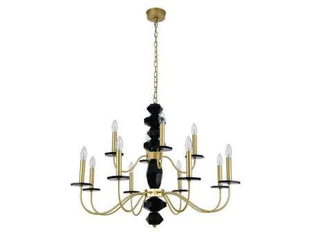 Подвесная люстра Newport 3878+4/С brass М0070883