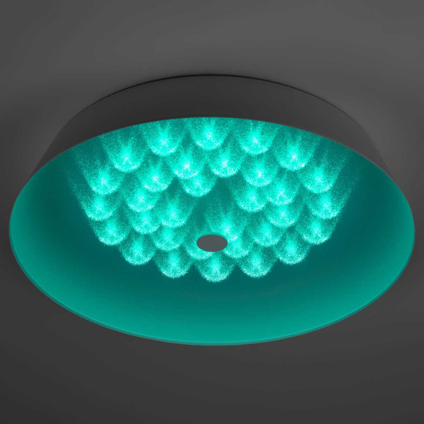 Светильник потолочный светодиодный ЭРА Классик с ДУ SPB-6-60-RC Locus RGB 60Вт RGB 3000-6500 Б0053315