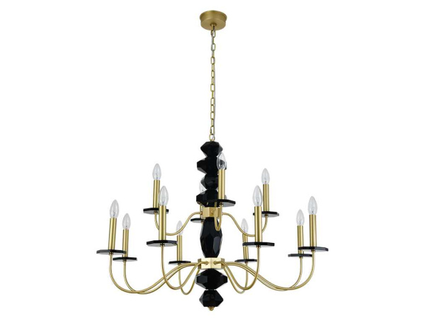 Подвесная люстра Newport 3878+4/С brass М0070883