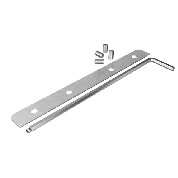 Полоса Apeyron К-08-32  для соединения алюминиевого профиля, светильников арт. 14-25, 30-10, 30-11, 30-12 металлическая, размер 90мм*9,7мм К-08-32