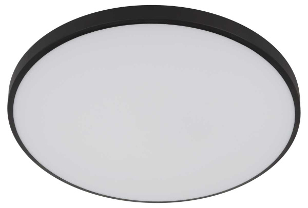 Светильник потолочный светодиодный ЭРА Классик без ДУ SPB-6 Slim Base BK 24W-5K 5000К Б0069771