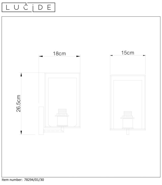 Бра Lucide Dounia 78294/01/30