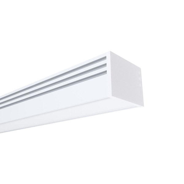 Профиль накладной с рассеивателем белый 2м. Apeyron 08-10-Б