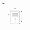 Встраиваемый светодиодный светильник Arlight LTD-GROUND-R110-15W Day4000 033578