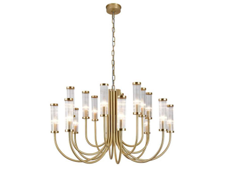 Подвесная люстра Newport 4558+4+4/C brass М0072096