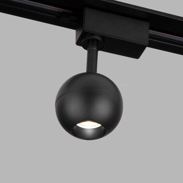 Трековый светодиодный светильник Elektrostandard Ball черный 8W 4200K LTB76 a053741