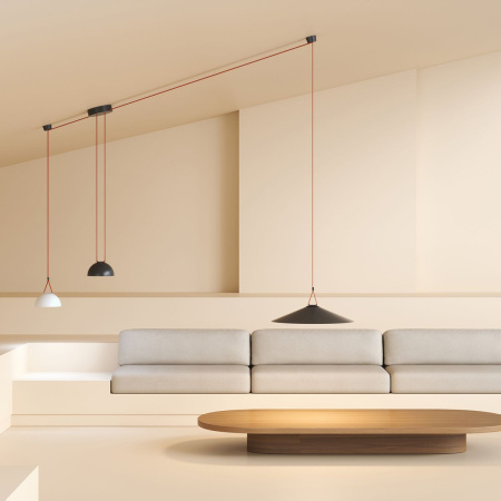 Трековый светильник Denkirs Belty Flow DK5660-WH+BK