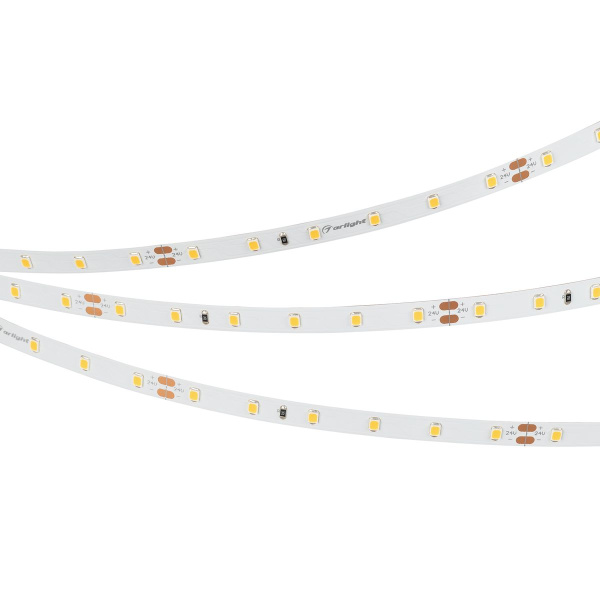 Светодиодная лента Arlight 8W/m 60Led/m 2835SMD теплый белый 5M UL-A60-8mm 24V Warm2700 042284