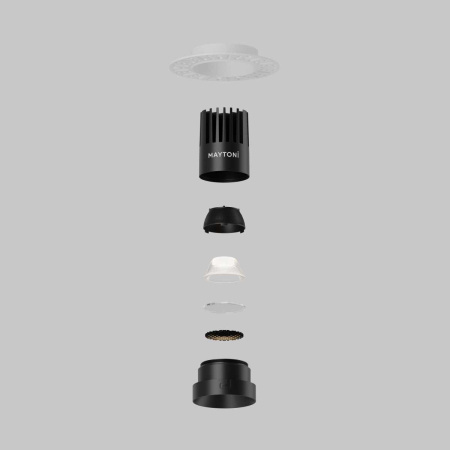 Стекло для пылевлагозащиты IP 44 для светильников серии Омут / Dip 10Вт Maytoni Technical Downlight Dip Glass001-D35