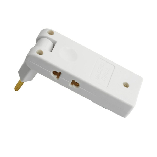 Разветвитель сетевой 4-местный б/з STEKKER ADP10-24-21, 250В, 10A, белый