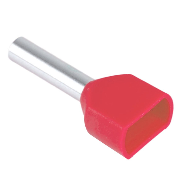 Наконечник штыревой втулочный изолированный НШВИ(2) 1,0-8 LD406-1008 50385