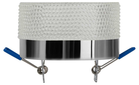 Светильник встраиваемый ЭРА DK97 CH/TR под лампу GX53 хром/прозрачный Б0057463