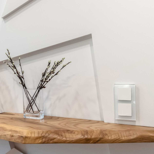 Выключатель одноклавишный Werkel белый W1110001 4690389154973