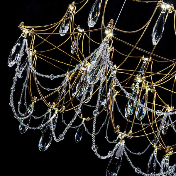 Подвесная светодиодная люстра Modelux Premium ML.5603.600P BS