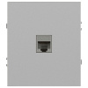 Розетка ЭРА Arktik 16-3107-03 информационная RJ45 алюминий Б0070476