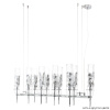Подвесная люстра Crystal Lux Primavera SP10 Chrome